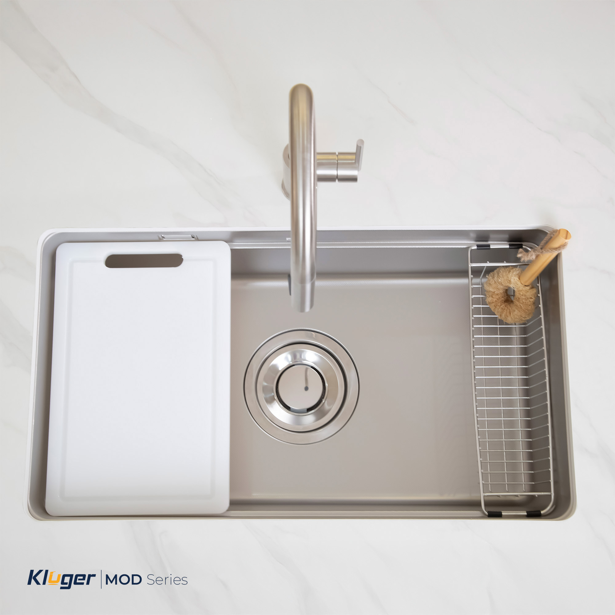 Chậu rửa bát Kluger KU7844FS bộ sưu tập MOD Series nhập khẩu