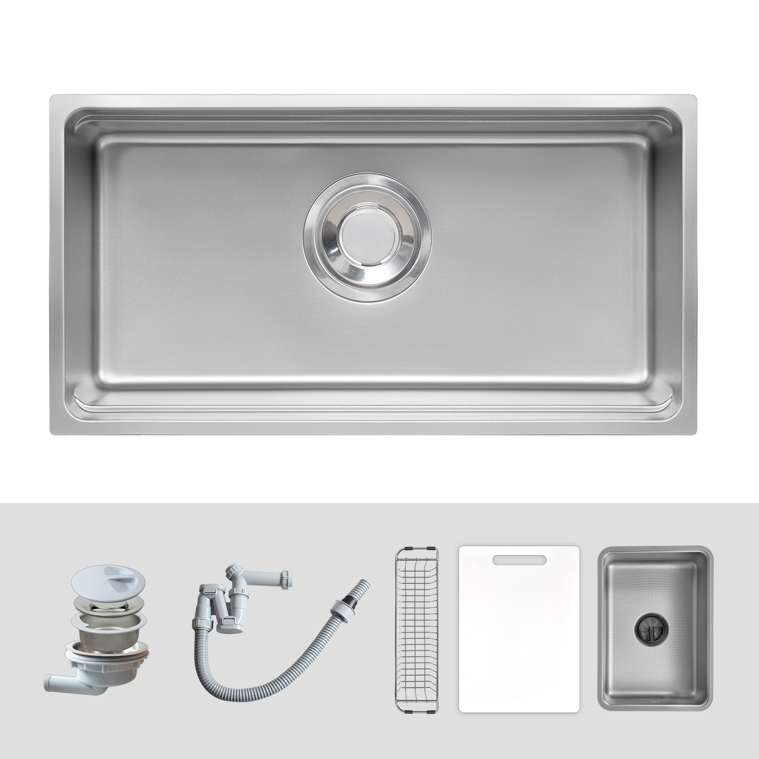 Chậu rửa bát Kluger KU8844FS Plus phiên bản mở rộng không gian sử dụng