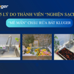 Vì sao thành viên “Nghiện Sạch” mê mẩn chậu rửa bát 1 hố Kluger?