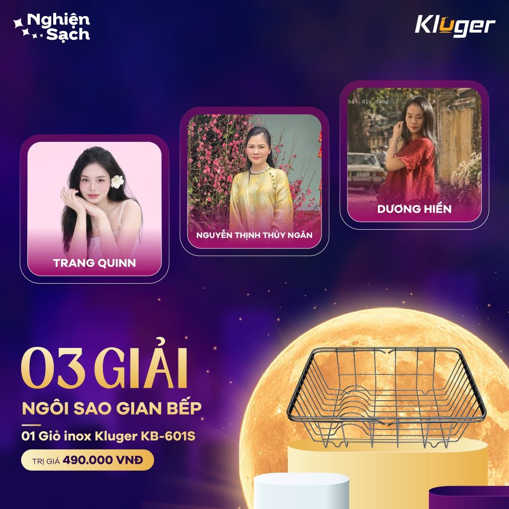 Kluger x Nghiện Sạch: Đồng hành tổ chức minigame Trung thu và kết quả